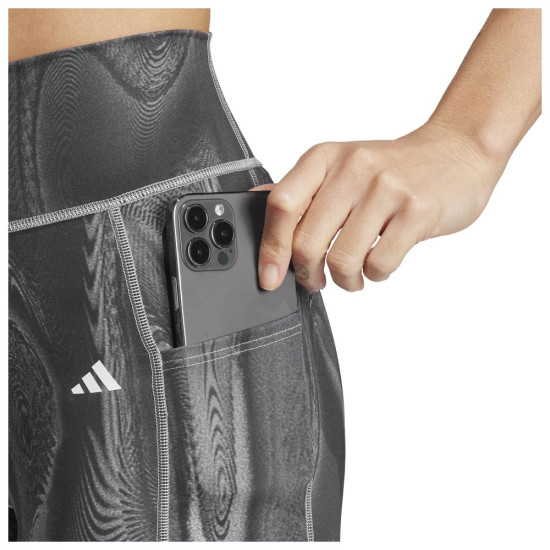 Adidas Γυναικείο κολάν Optime Full-Length Print Leggings
